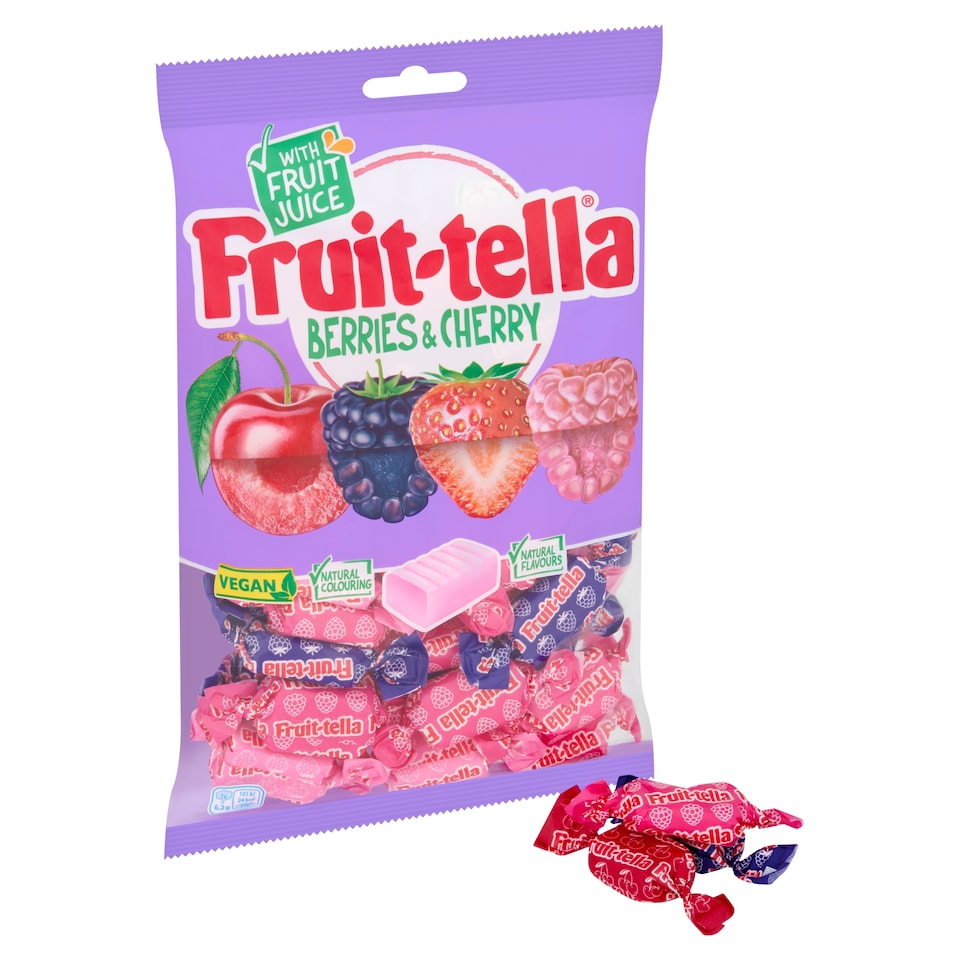 image 1 of Fruit-tella Berries and Cherry 300g
