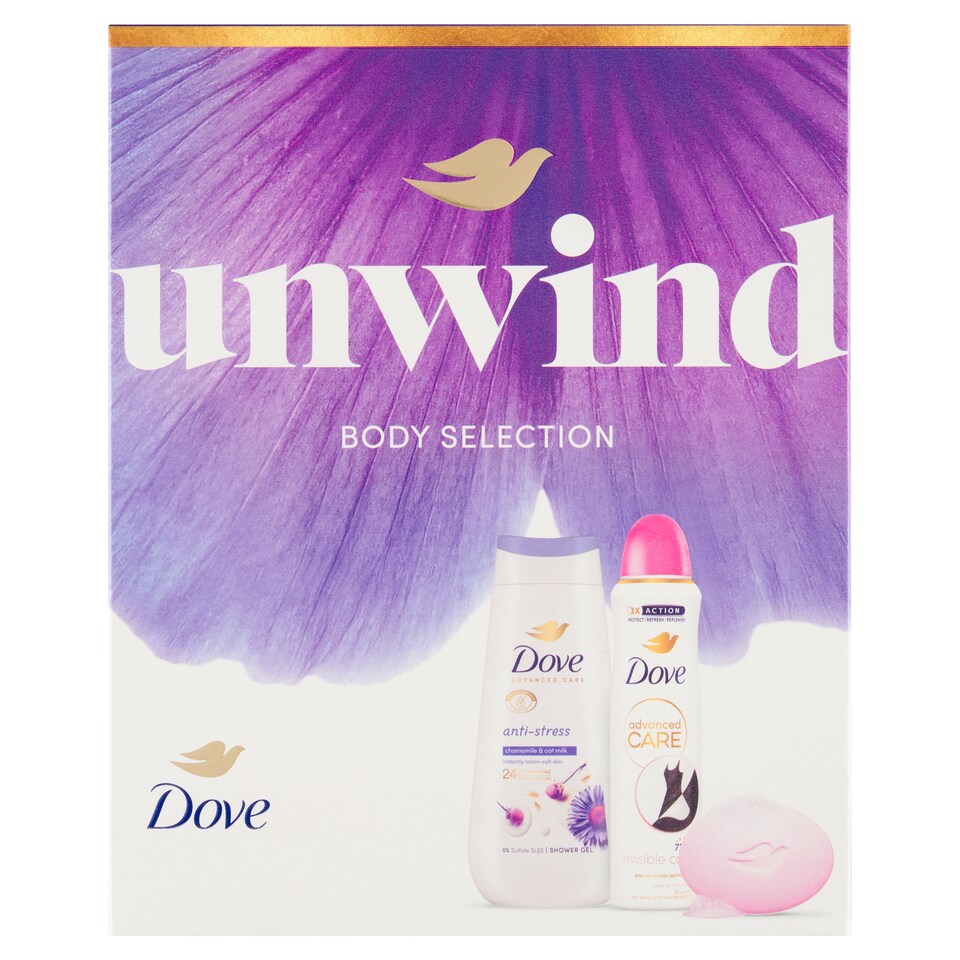 image 1 of Dove Unwind Gift Set