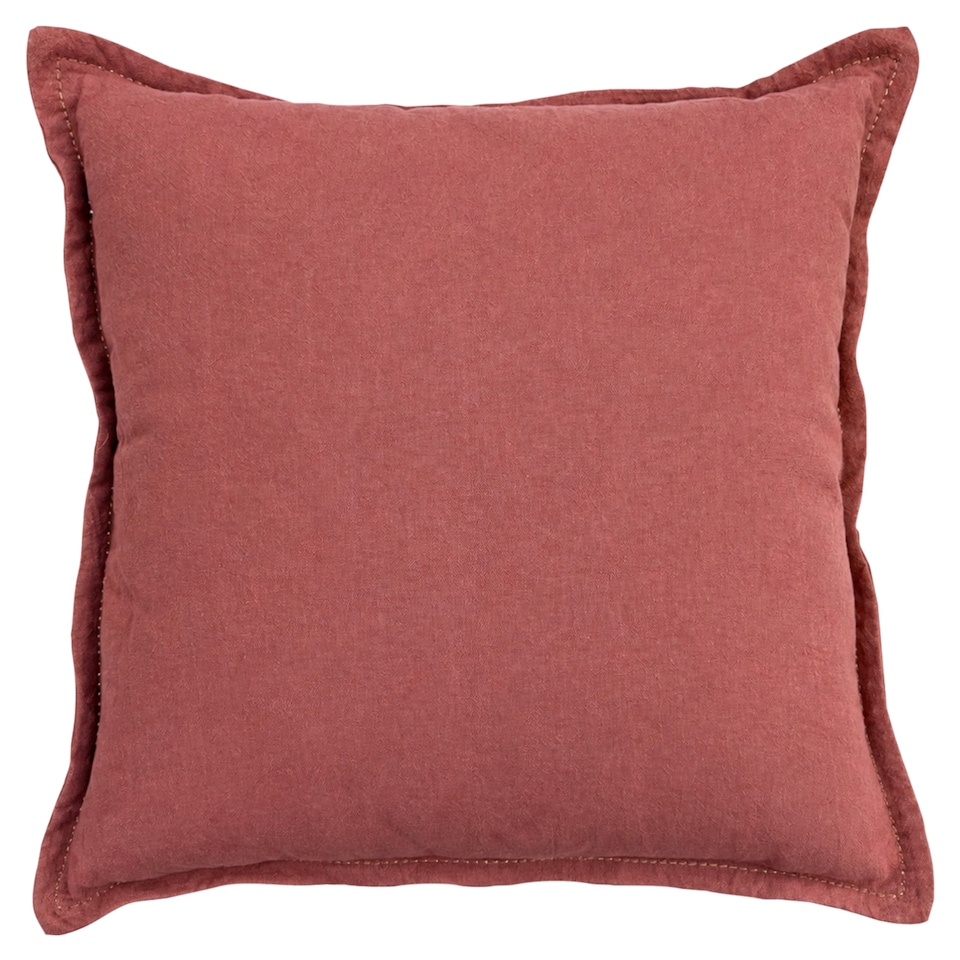 F&F Home Dust Rose mosott pamut díszpárna 50 cm x 50 cm