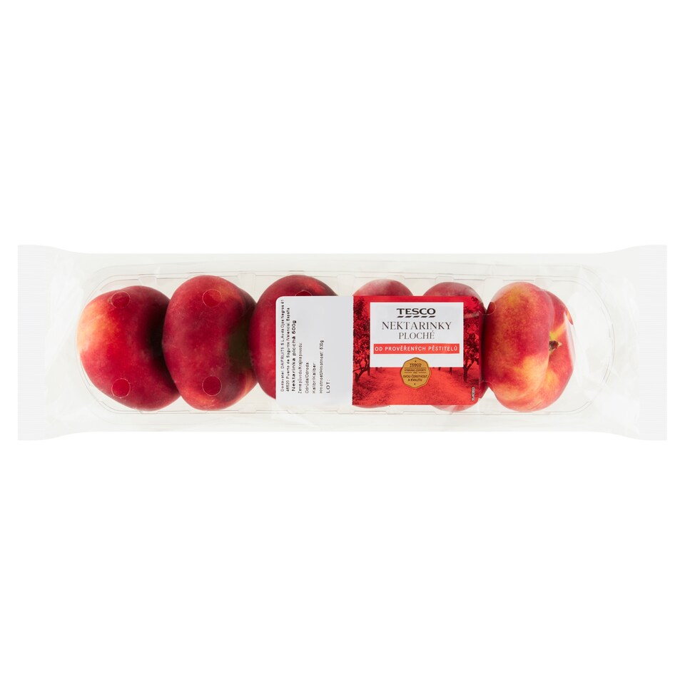 Tesco Nektarinky ploché 500g