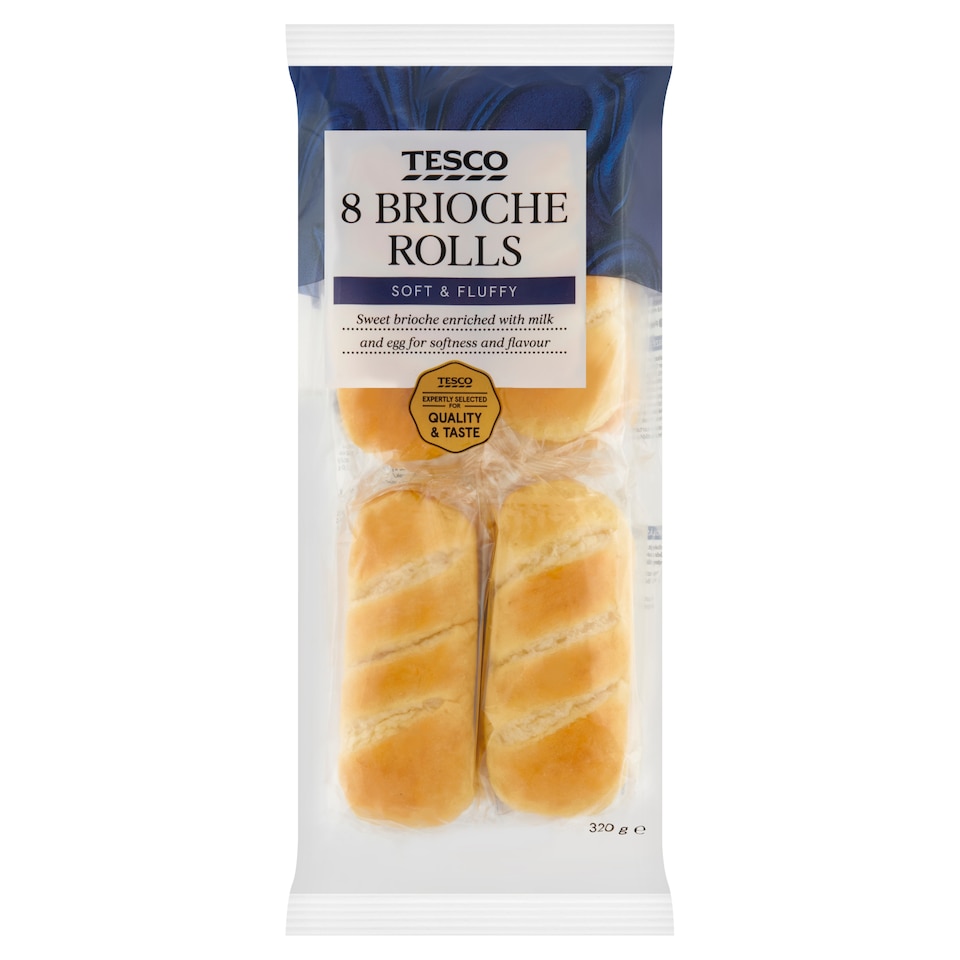 Tesco Briošky 8 ks 320 g