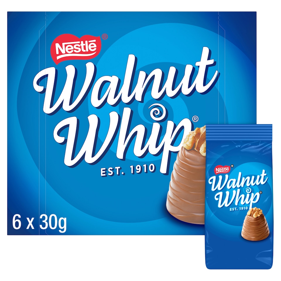 image 1 of Walnut Whip 6 Pack 180G