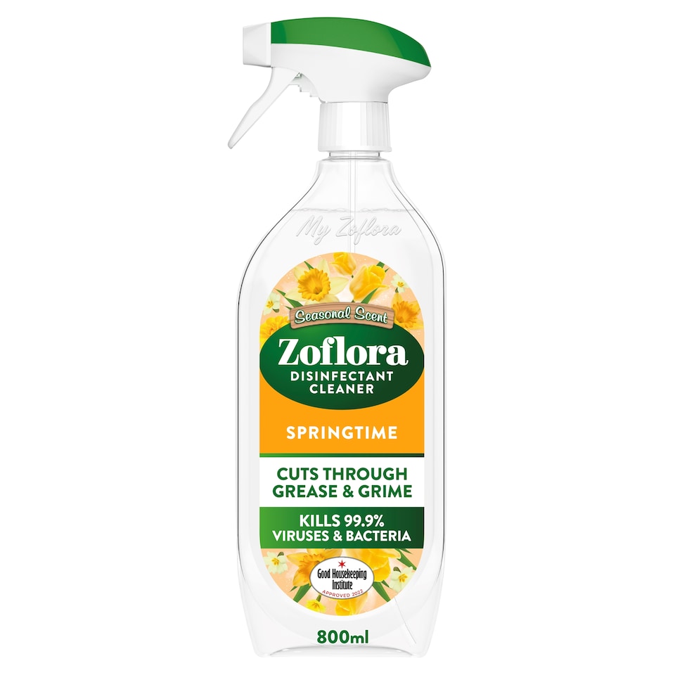 Zoflora Springtime Multipurpose Disinfectant Cleaner Spray 800ml