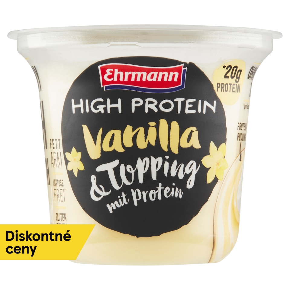 obrázok 1 z Ehrmann High Protein Vanilla & Topping with Protein 200 g