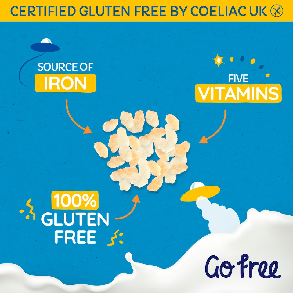 image 1 of Nestle GoFree Crisp Rice Cereal 350g