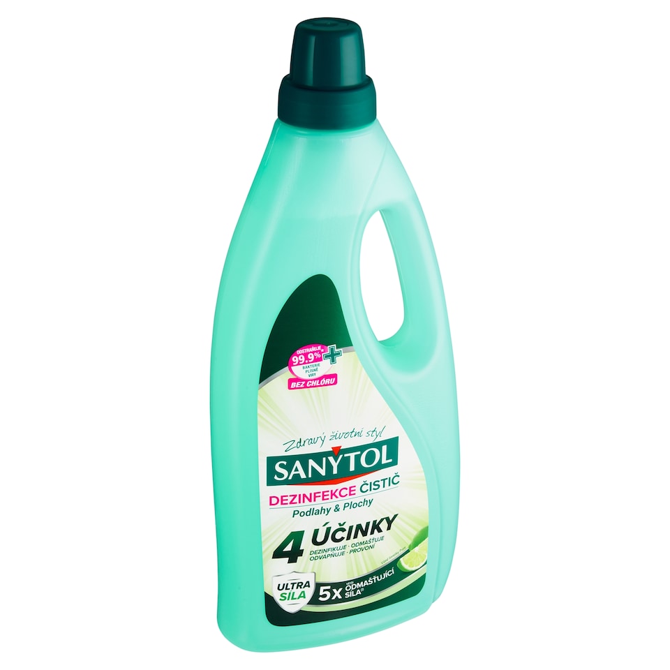 Obrázek 1 pro produkt Sanytol Dezinfekce čistič podlahy & plochy vůně limetky pure 1l