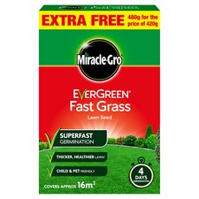 Evergreen Fast Acting Grass Seed 16M2