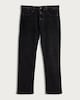 image 4 of F&F FREEF!T® Cotton Rich Straight Fit Jeans in Black