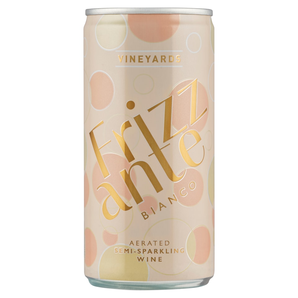 Vineyards Frizzante Bianco sýtené perlivé víno biele 200 ml