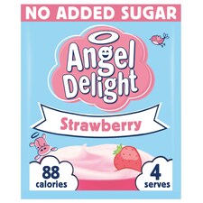 Angel Delight Strawberry No Added Sugar 47G
