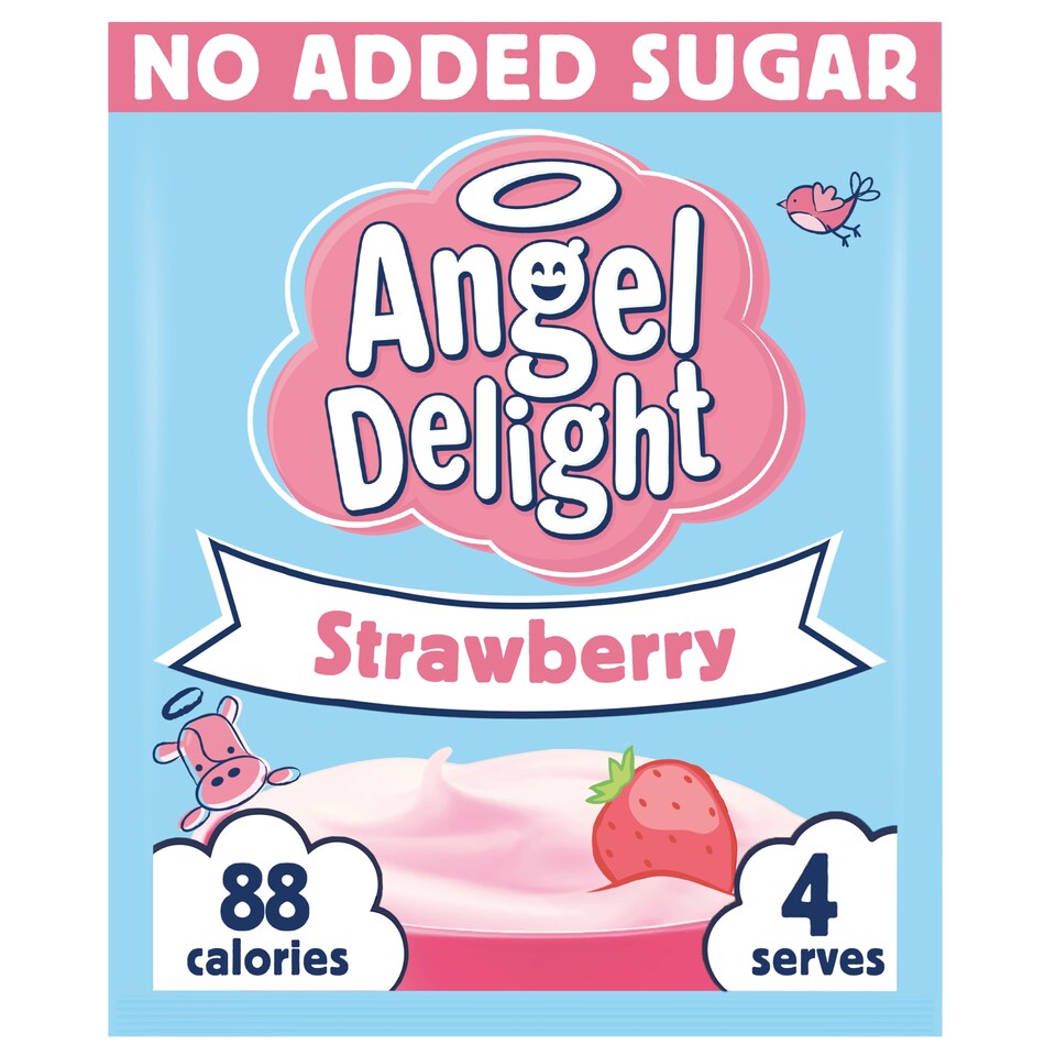 Angel Delight Strawberry No Added Sugar 47G