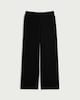 image 4 of F&F Textured Wide Leg Co-ord Trousers in Black
