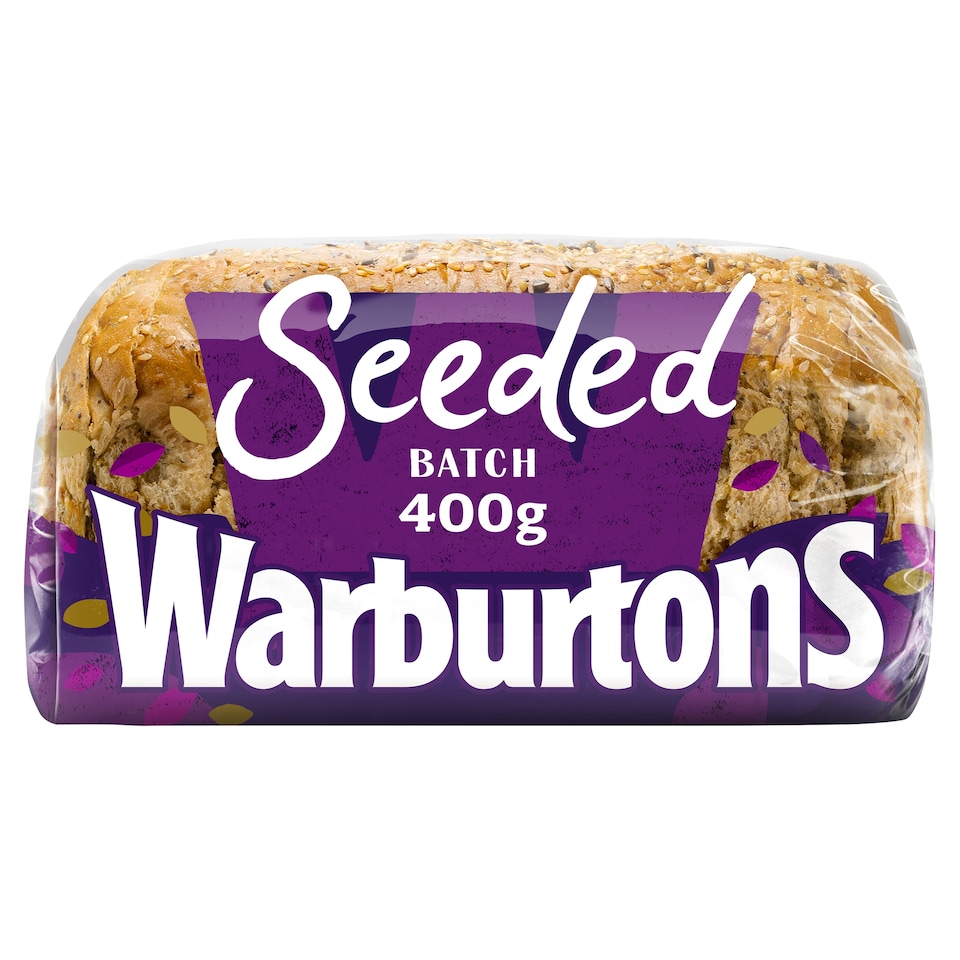 image 1 of Warburtons Thick Sliced Seeded Batch Bread 400g