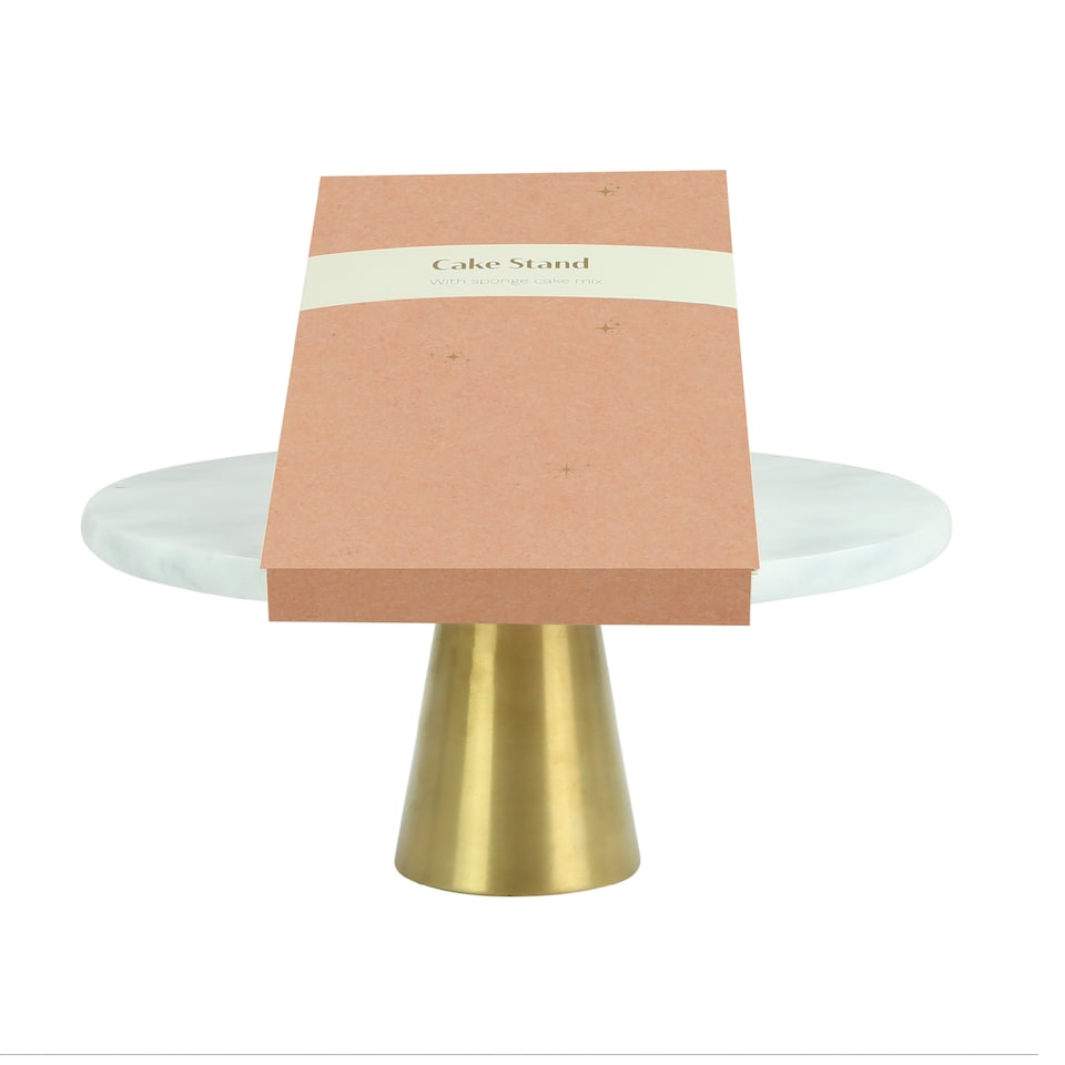 image 1 of Marble Cake Stand Christmas Gift