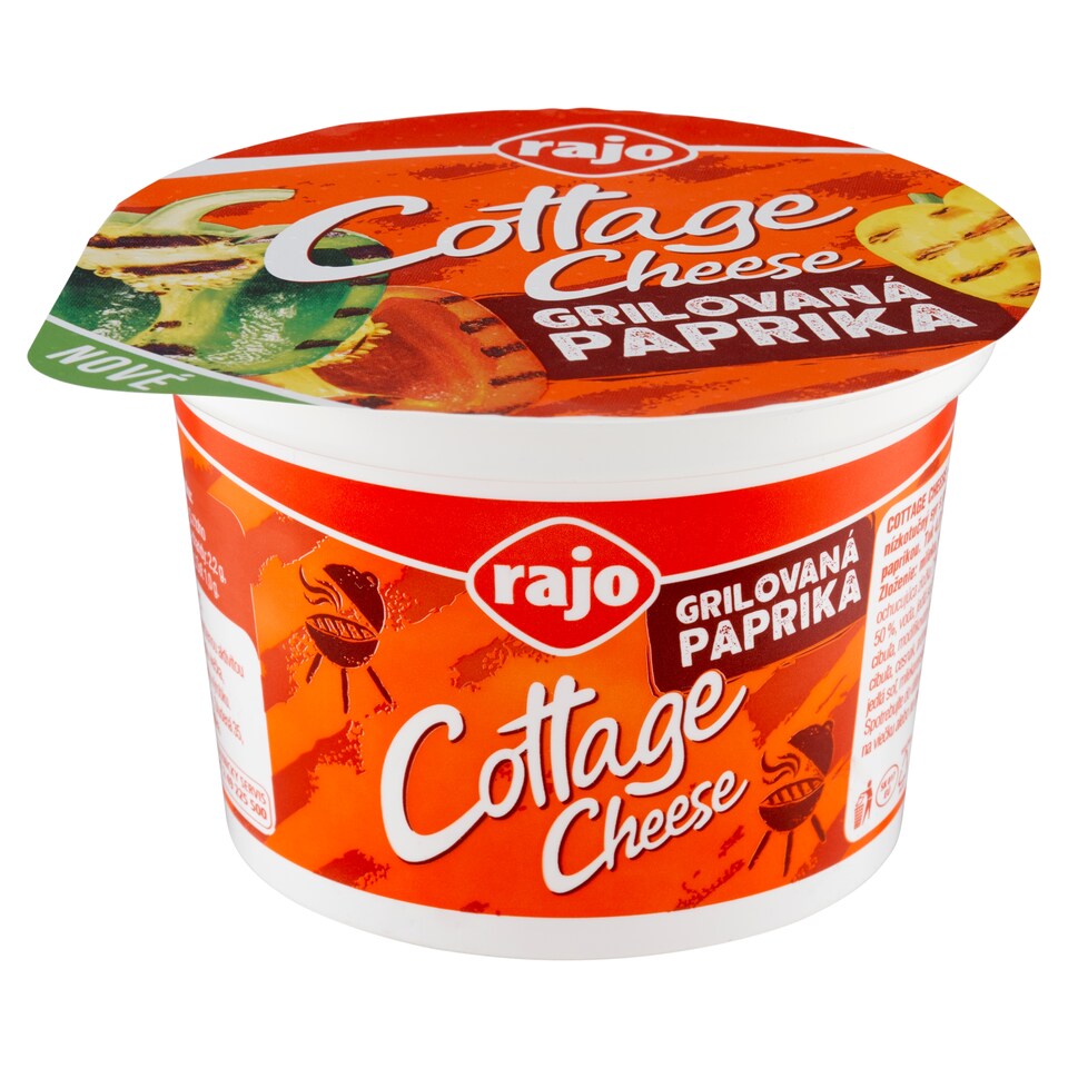 Rajo Cottage Cheese grilovaná paprika 180 g
