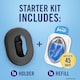 image 4 of Febreze Bin Freshener Starter Kit Cotton Fresh 4.88ml