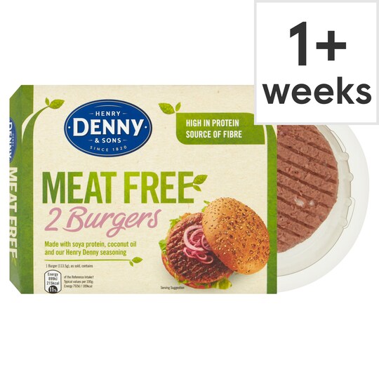 Denny Meat Free Burgers 227G*6 Tesco Groceries