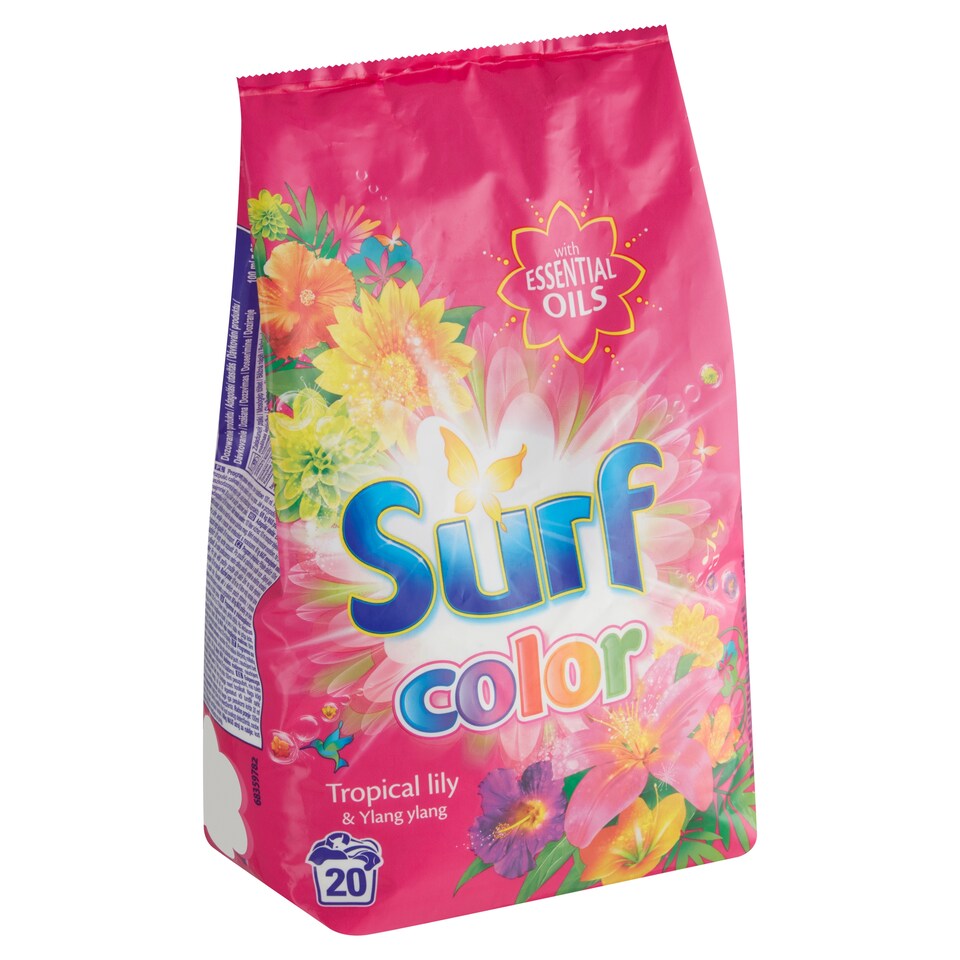 image 1 of Surf Color Tropical Lily & Ylang Ylang Washing Powder 20 Washes 1.3 kg