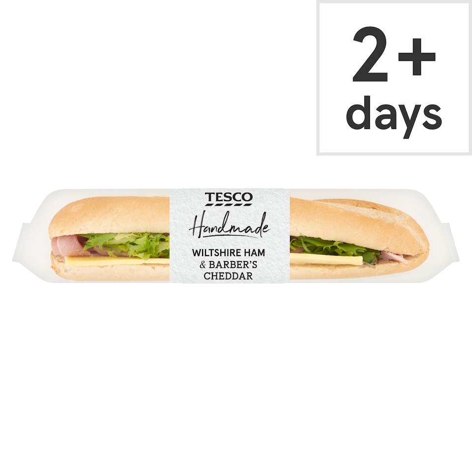Tesco Wiltshire Ham Cheddar & Dijon Mustard Baguette
