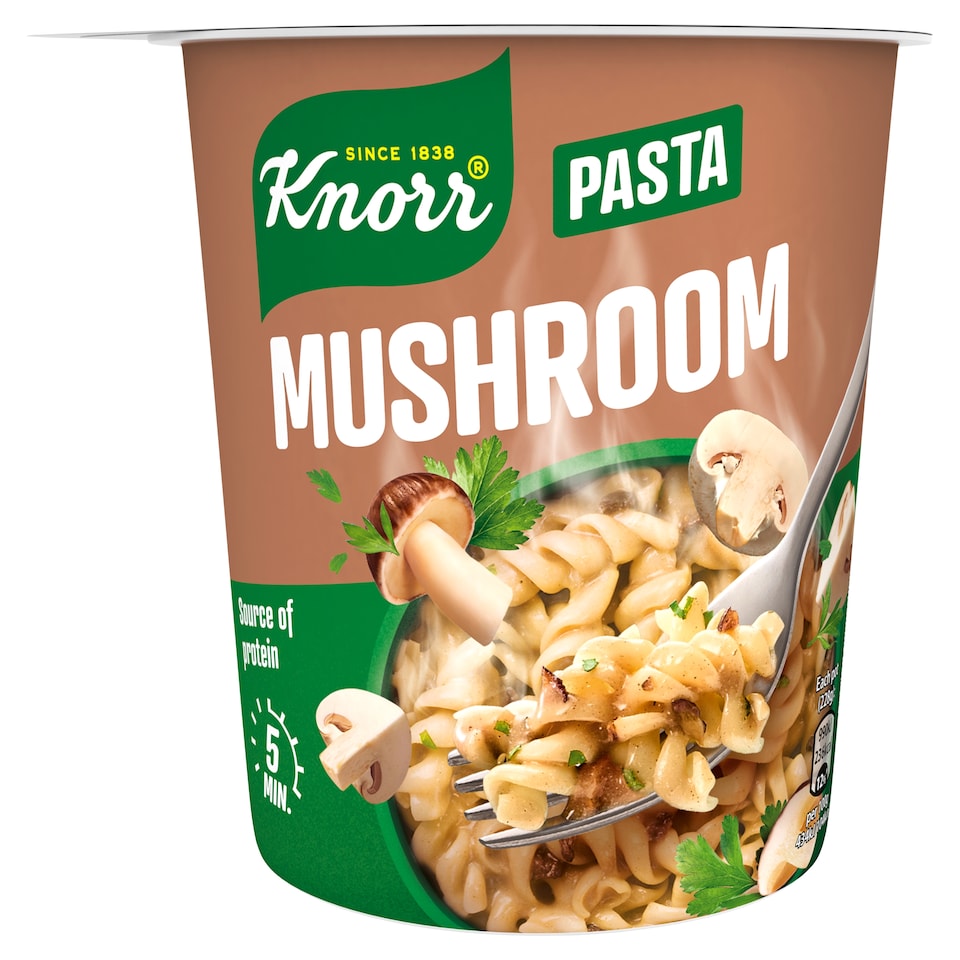 image 1 of Knorr Pasta Snack Pot Mushroom 59G