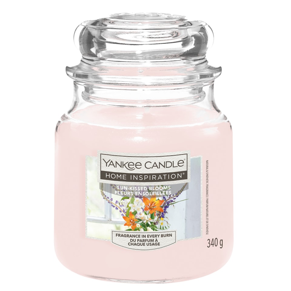 image 1 of Yankee Candle Home Inspiration Sun-Kissed Blooms Medium Jar 340g