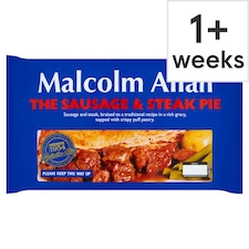Malcolm Allan Sausage & Steak Pie 700g