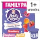 image 1 of Petits Filous Strawberry Raspberry & Apricot Kids Yoghurt Pots Multipack 18x47g