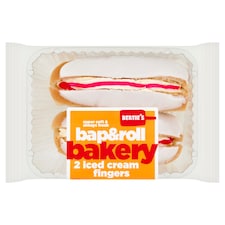 Berties Bakery 2pk Iced Cream Fingers
