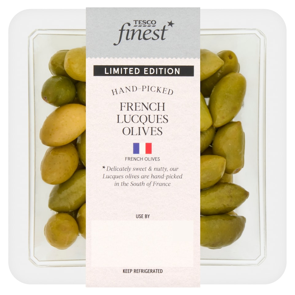 Tesco Finest French Lucques Olives 140g