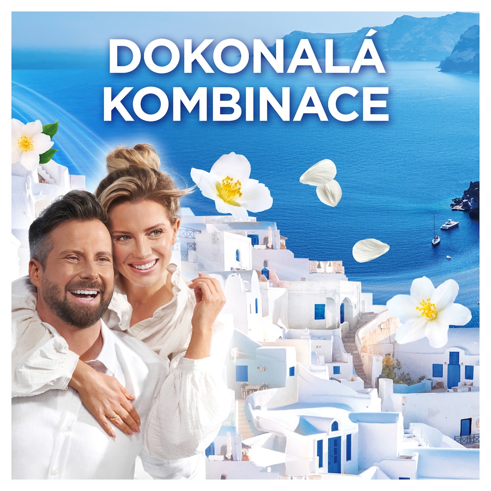 Obrázek 1 pro produkt Ariel Tekutý Prací Prostředek, 86 Praní, Fresh Breeze of Greek Island