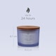 image 3 of Chesapeake Multi Wick Lavender Thyme Candle 312g