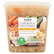 Tesco Chicken & Vegetable Soup 600G