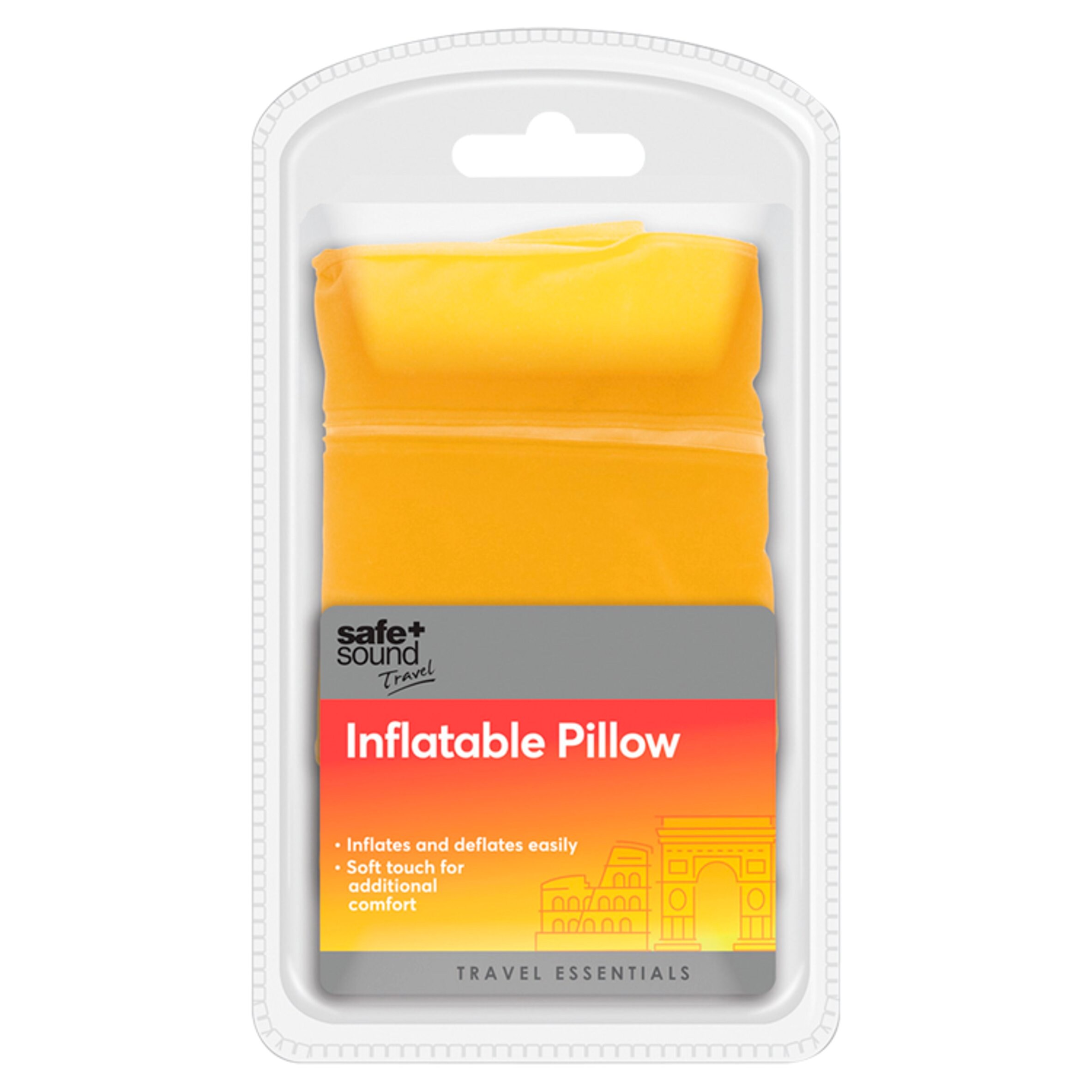 tesco inflatable pillow