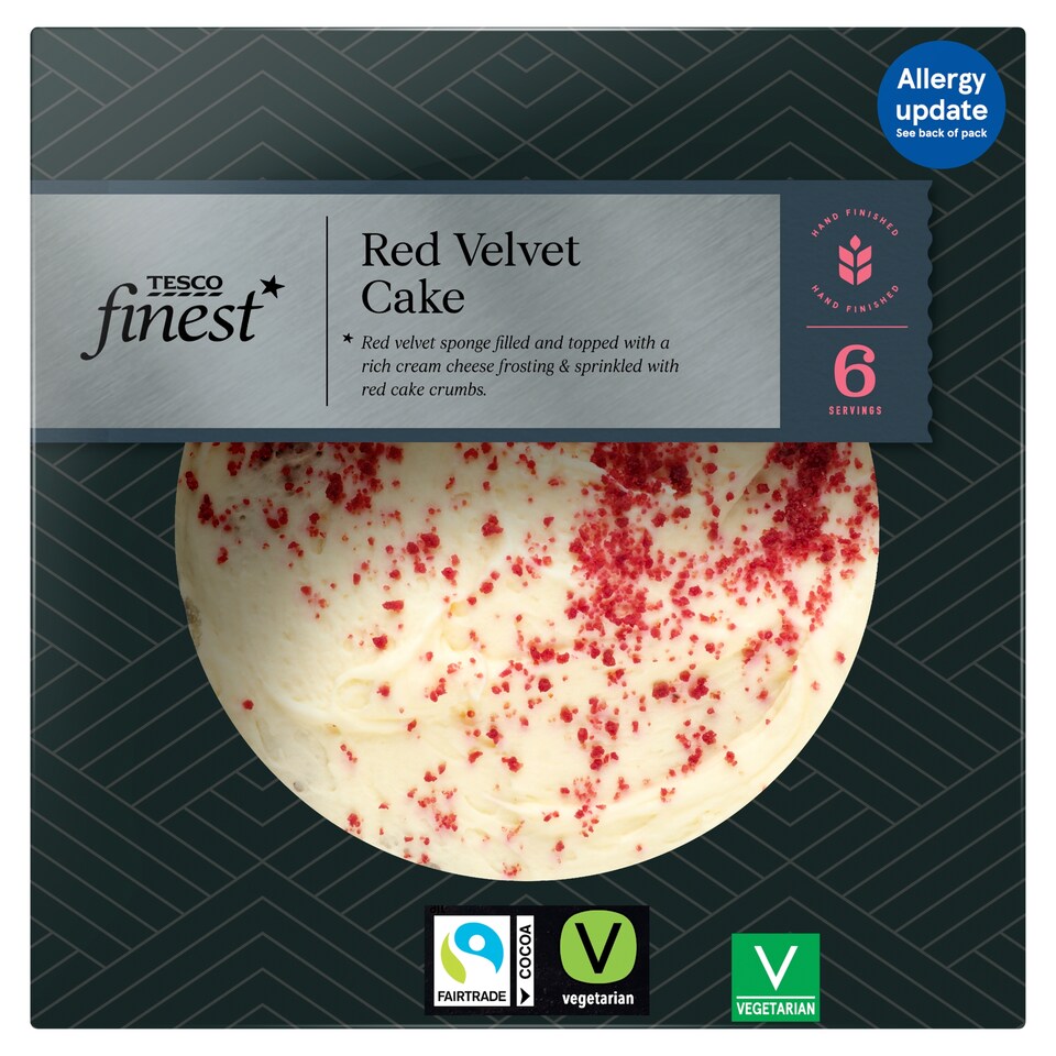 Tesco Finest Red Velvet Cake 405g