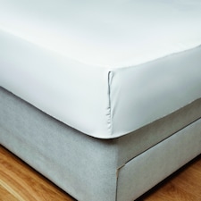 SILENTNIGHT WHITE SUPERSOFT FITTED SHEET SINGLE