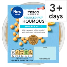 Tesco Reduced Fat Houmous 200g 
