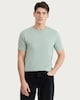 image 1 of F&F Cotton Rich Short Sleeved T-Shirt in Aqua