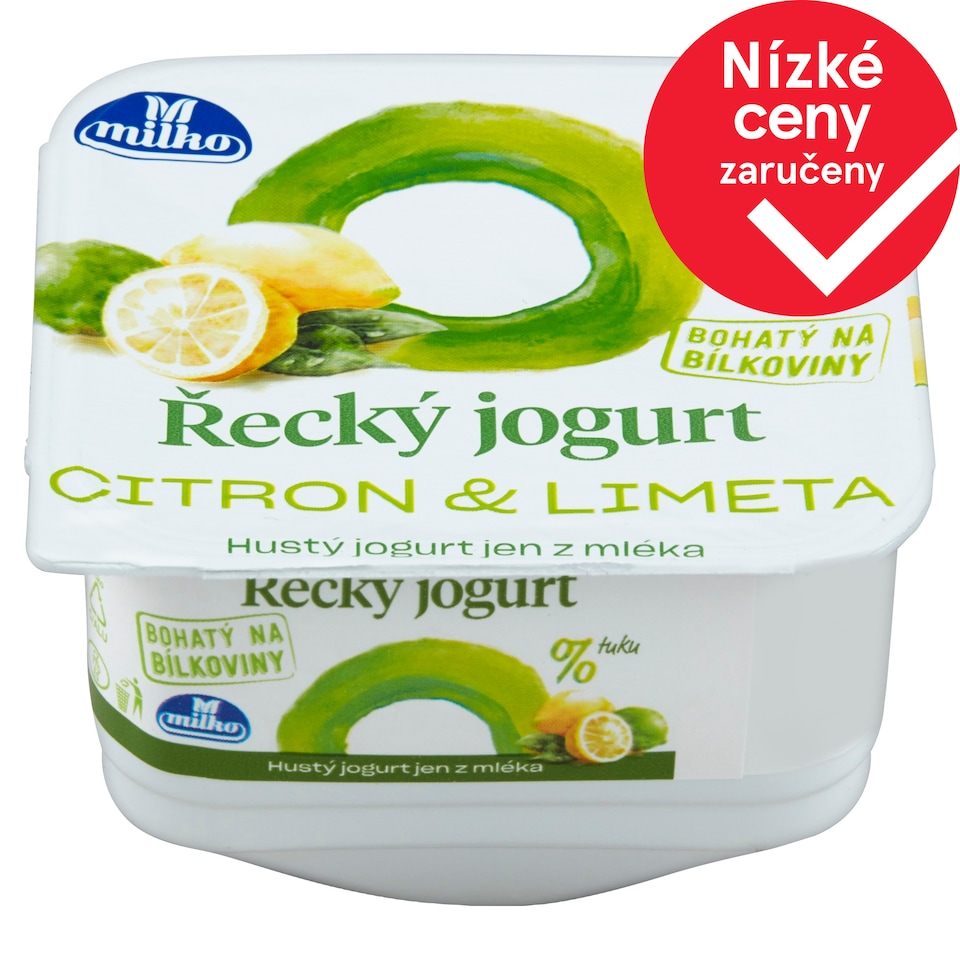 Obrázek 1 pro produkt Řecký jogurt 0 % sezónní 140g