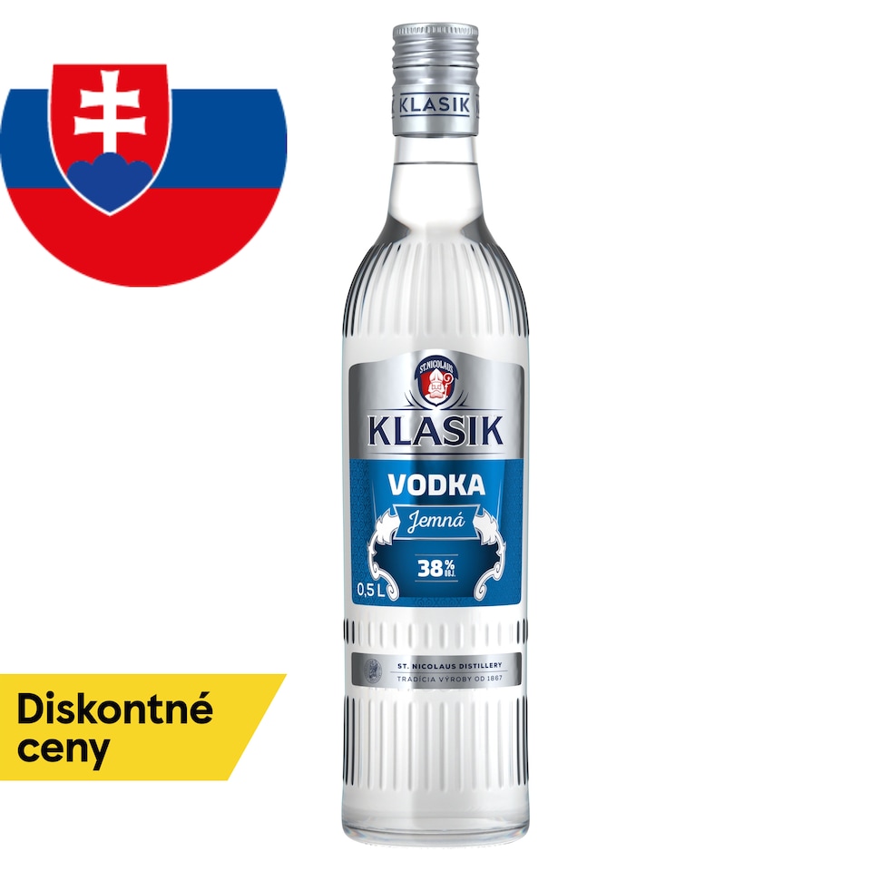 St. Nicolaus Classic Vodka Fine 38% 0.5 L