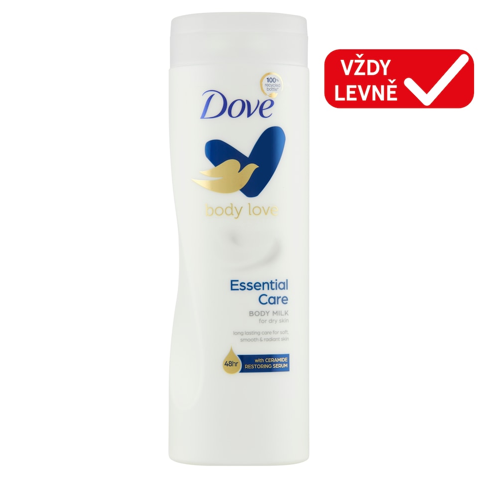 image 1 of Dove Body Love Essential Care Body Lotion for Dry Skin 400ml