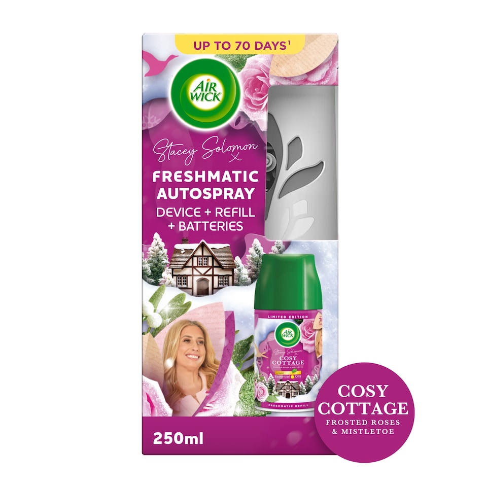 Air Wick Freshmatic Kit Stacey Solomon Cosy Cottage 250ml