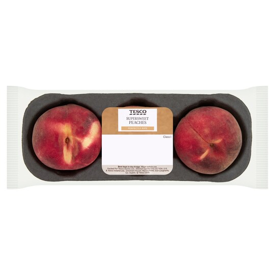 Tesco Supersweet Peaches Minimum 3 Pack Tesco Groceries