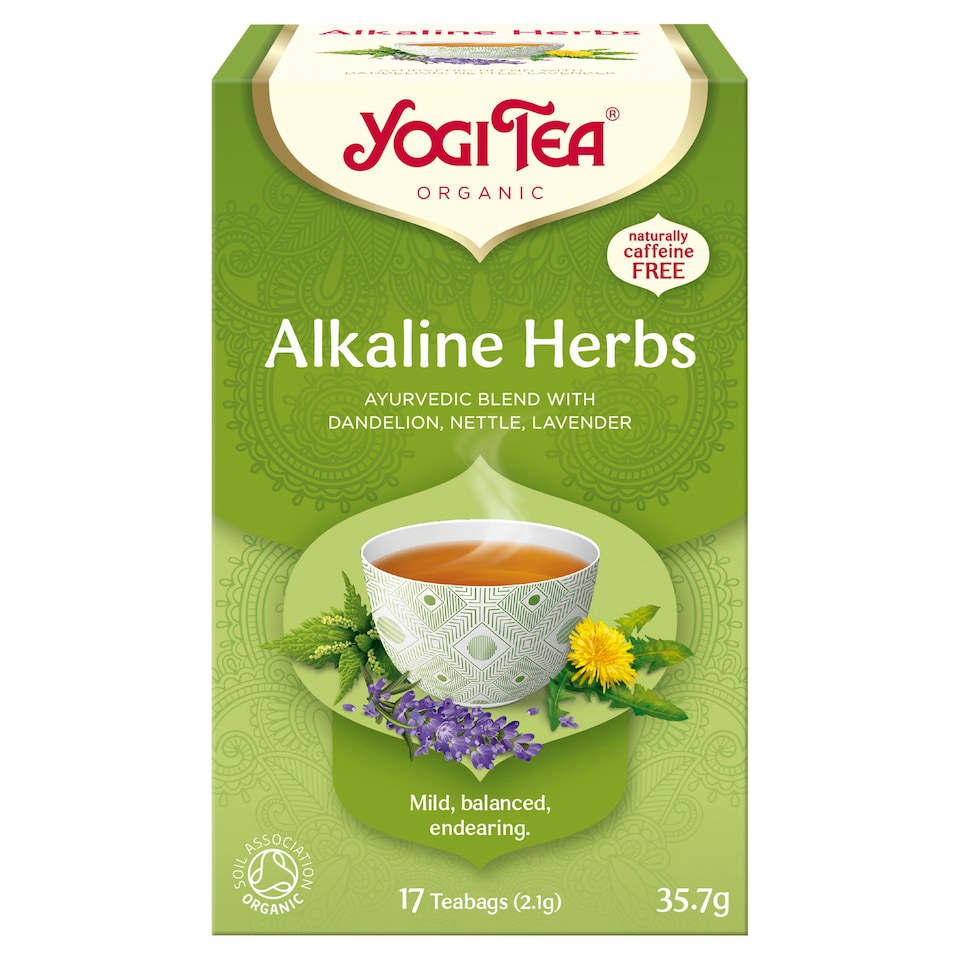 image 1 of Yogi Tea Organic Alkaline Herbs 17bags 35.7g