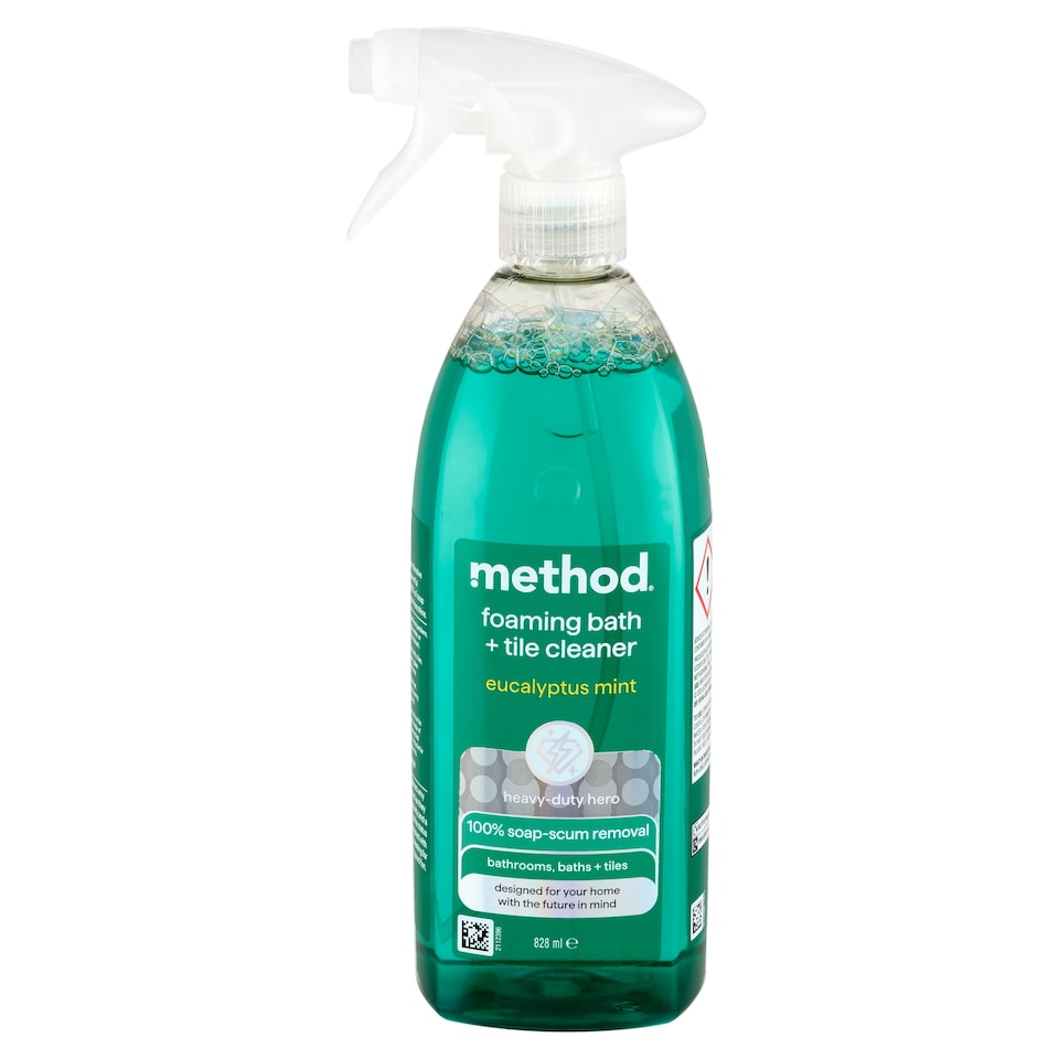 image 1 of Method Eucalyptus Mint Foaming Bath + Tile Cleaner 828 ml