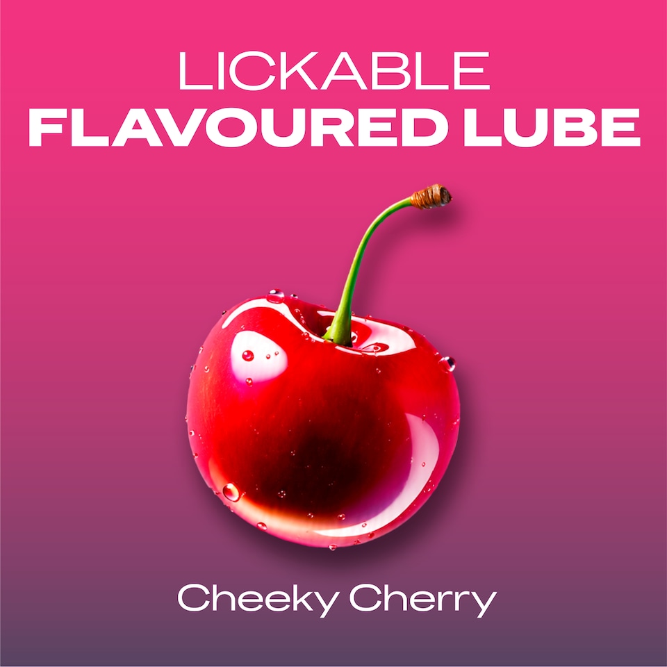 image 1 of Durex Water Based Flavoured Edible Lube - Cherry 100ml