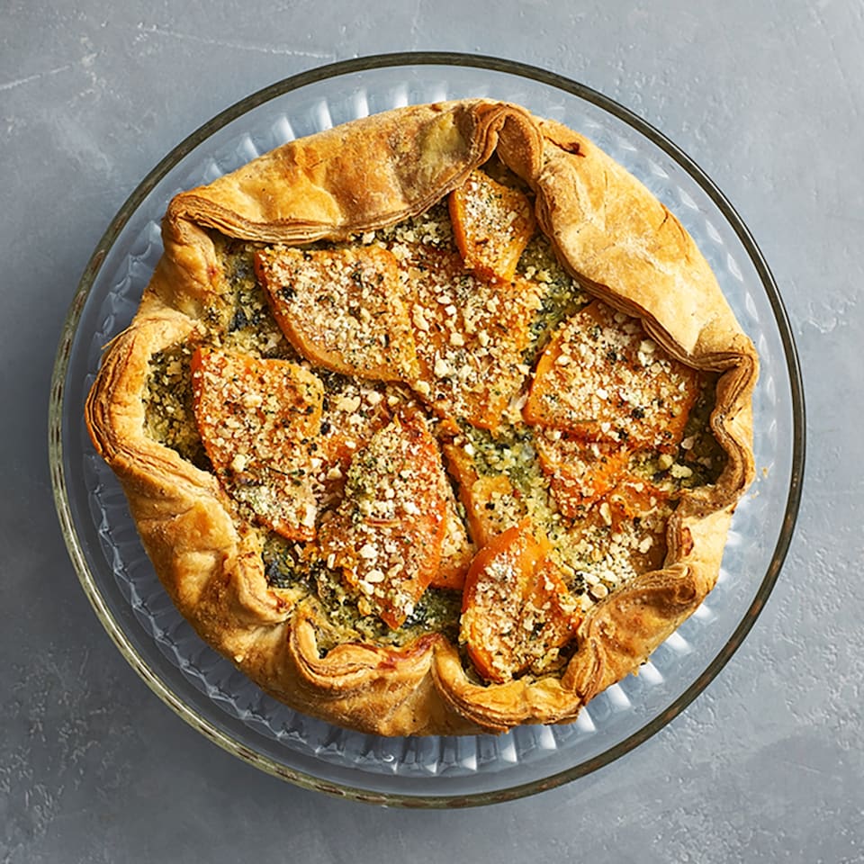 image 1 of Tesco Finest Roasted Butternut Squash, Spinach & Sage Galette 500g (Serves 4)