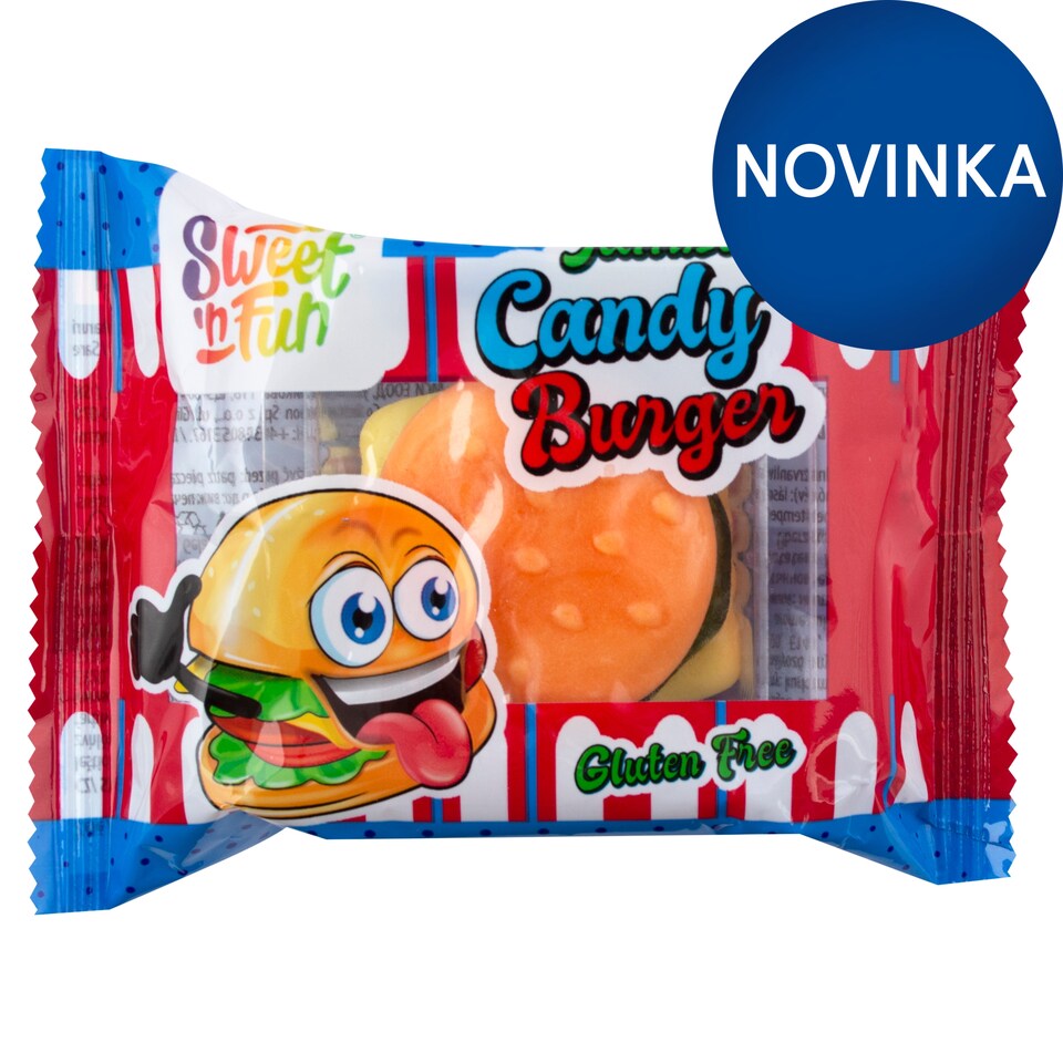 Jumbo Candy Burger Jelly 40 g