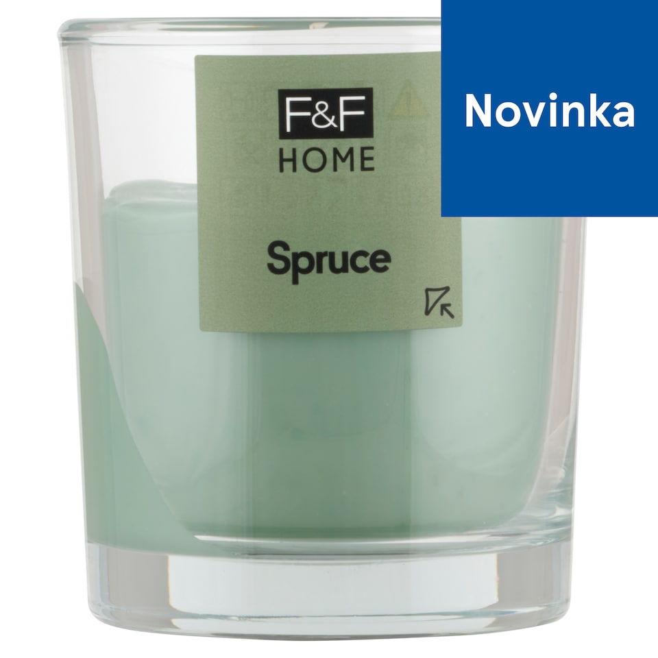 F&F Home Spruce vonná sviečka 95 g