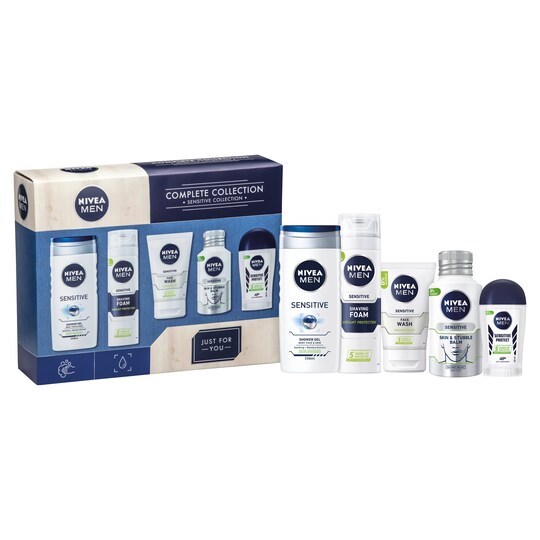 Nivea Men Complete Collection Sensitive Set Tesco Groceries