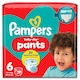 image 1 of Pampers Baby-Dry Nappy Pants Size 6 19 Pack